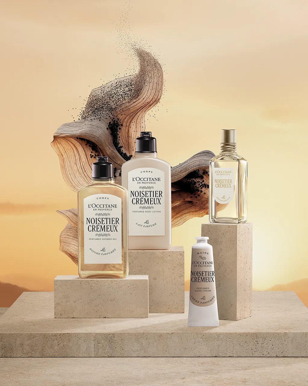 Loção Corporal Perfumada Noisetier Crémeux 250mL | L'Occitane en